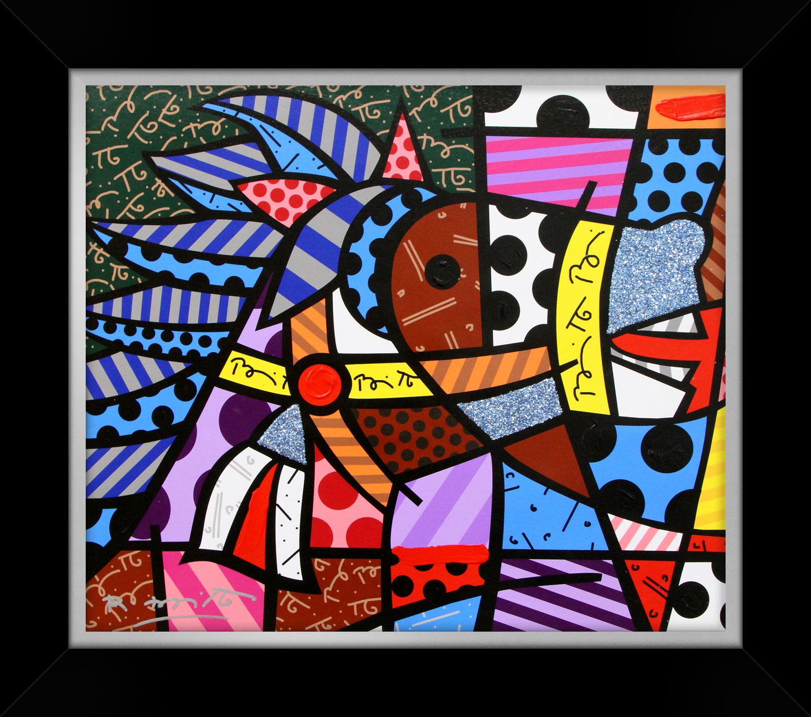 HORSE -  Mixed Media Original