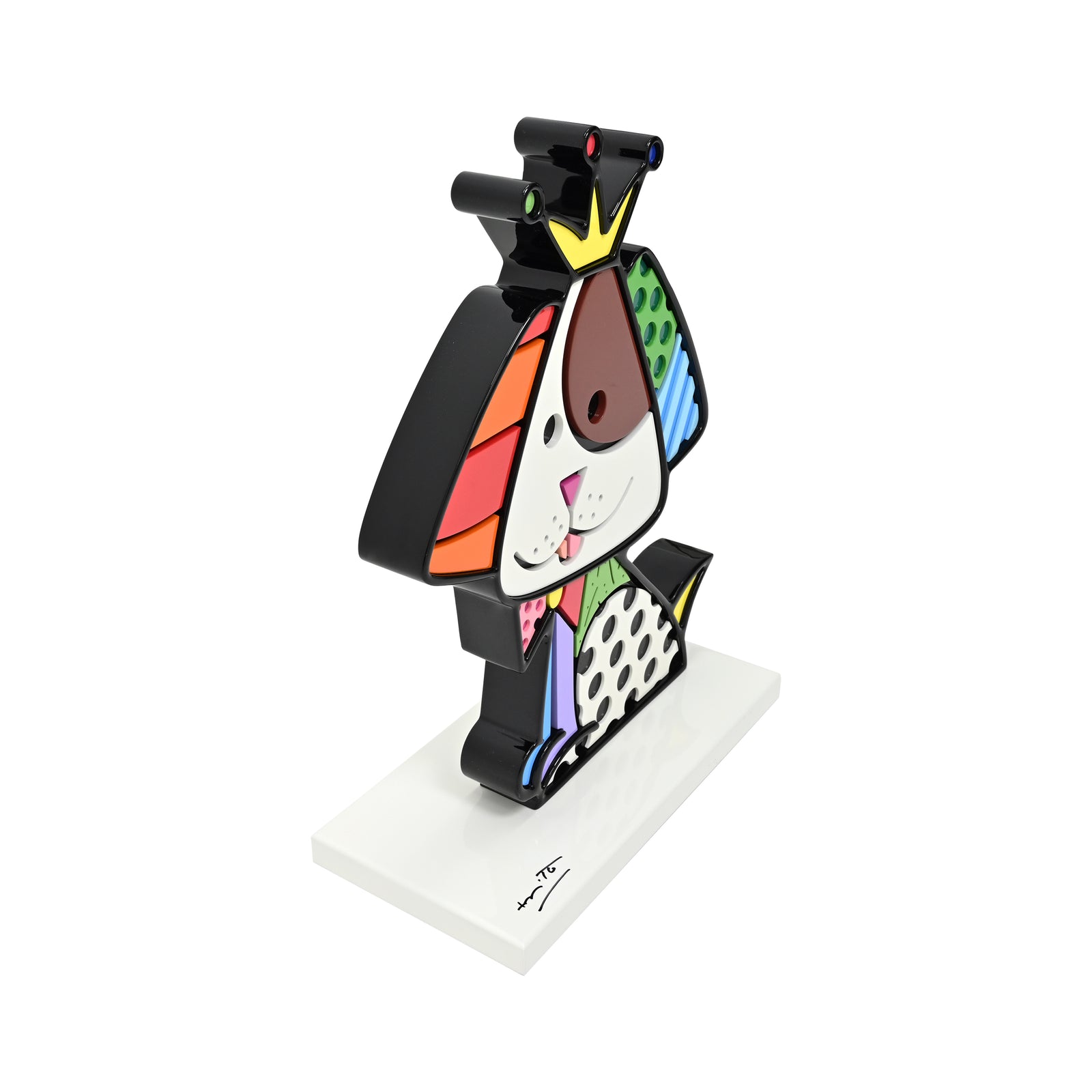 Best Friend (White Base) - Limited Edition Sculpture