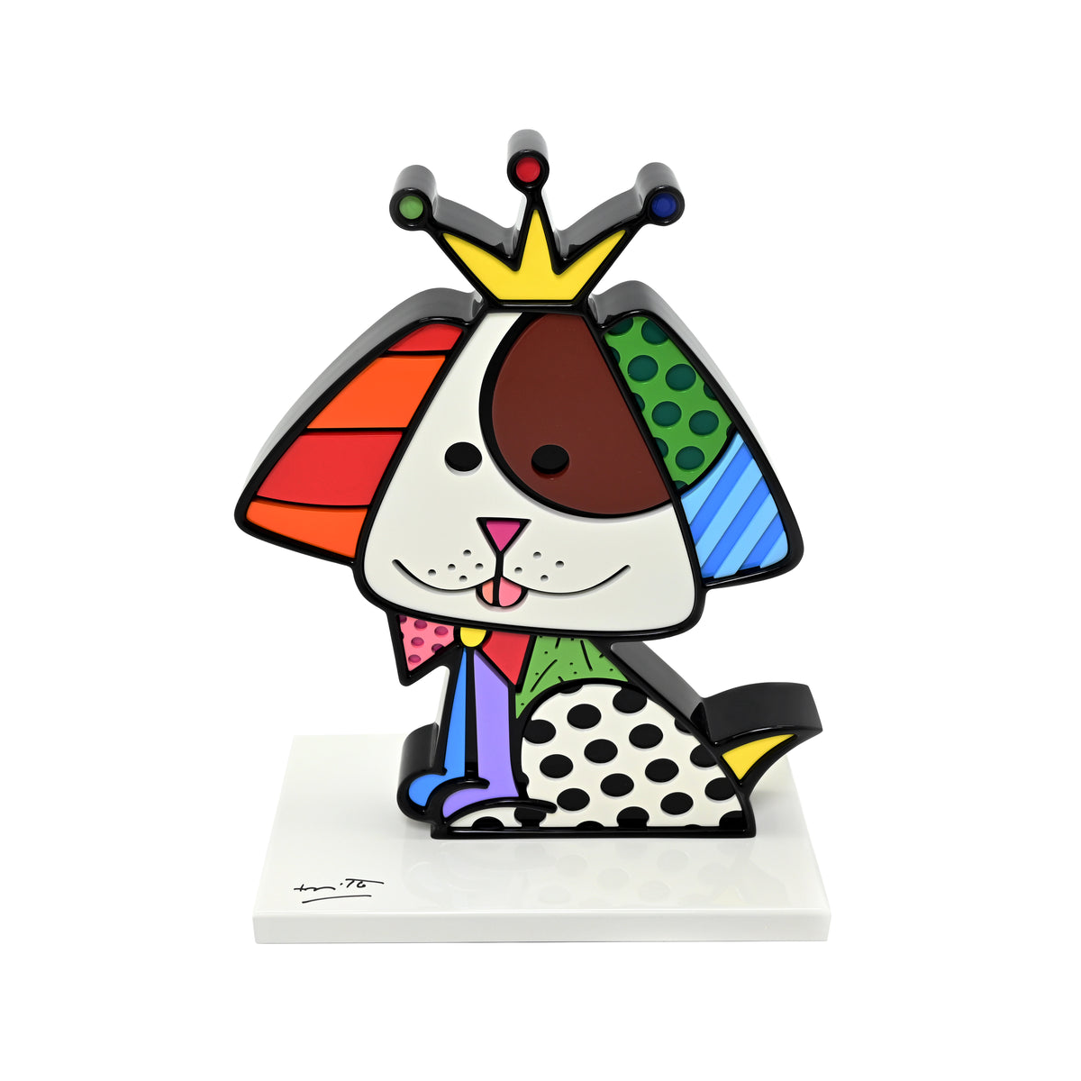 Best Friend (White Base) - Limited Edition Sculpture