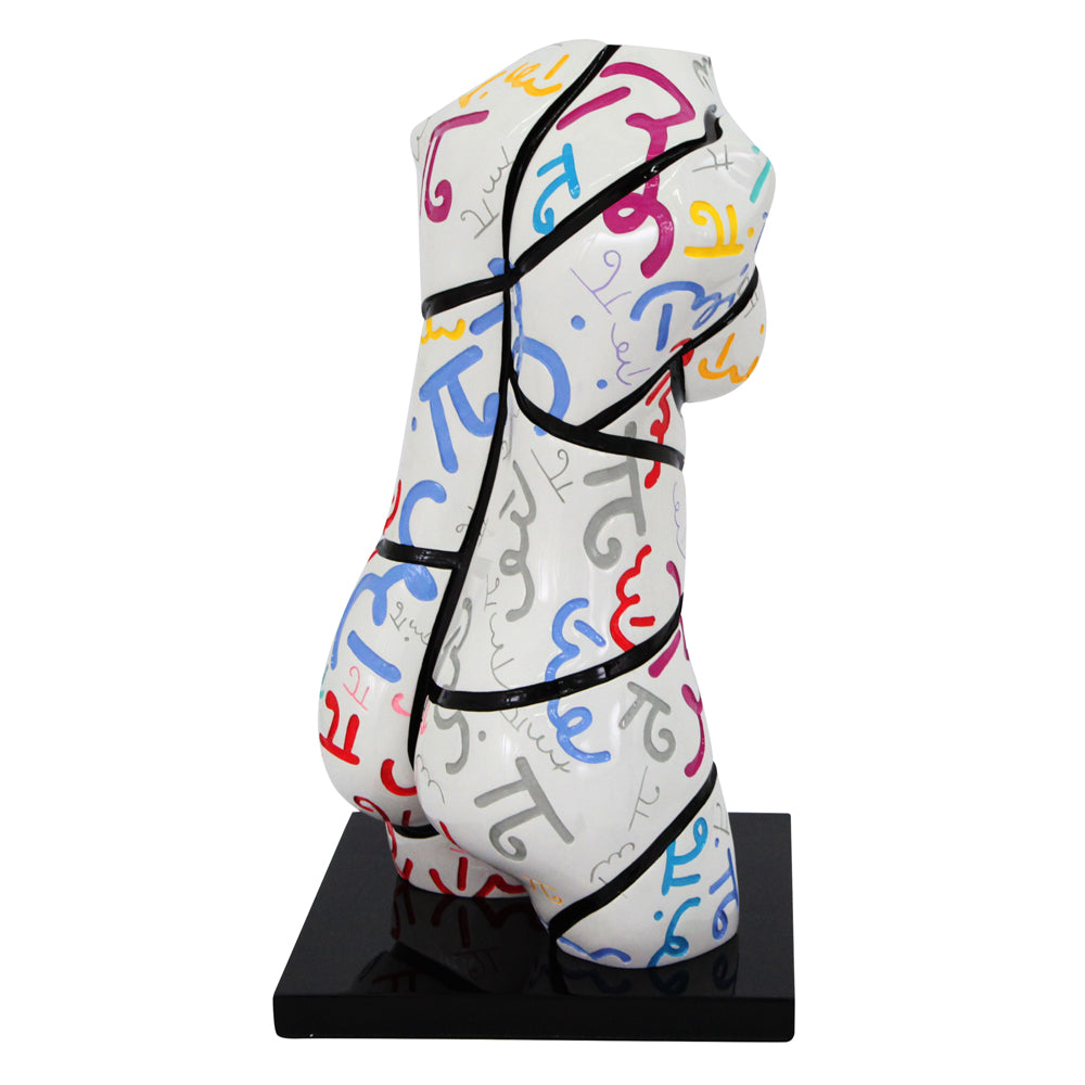 TORSO SCULPTURE - Classic BRITTOS White