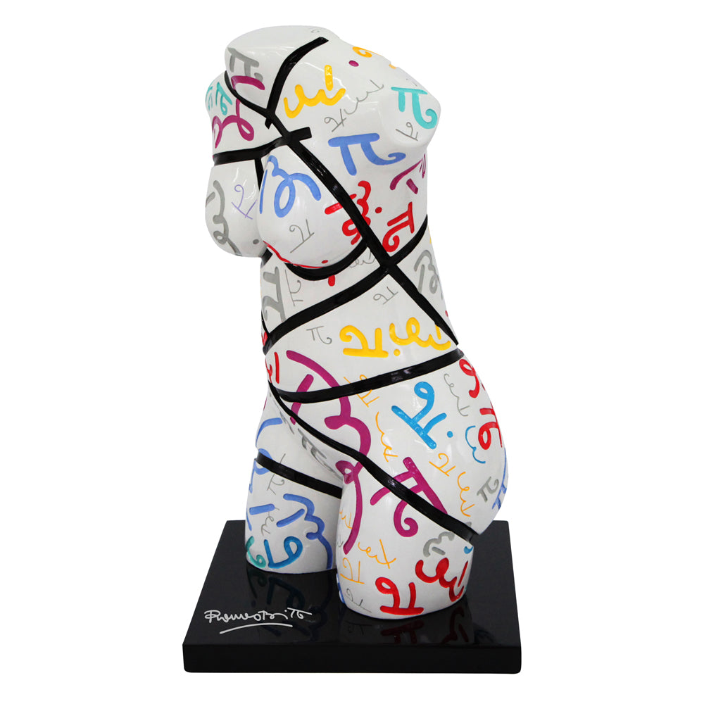 TORSO SCULPTURE - Classic BRITTOS White