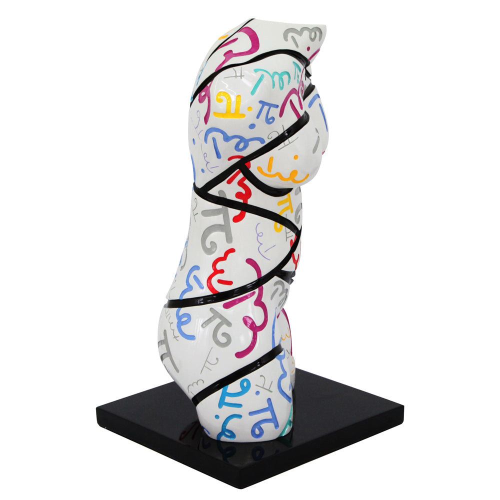 TORSO SCULPTURE - Classic BRITTOS White