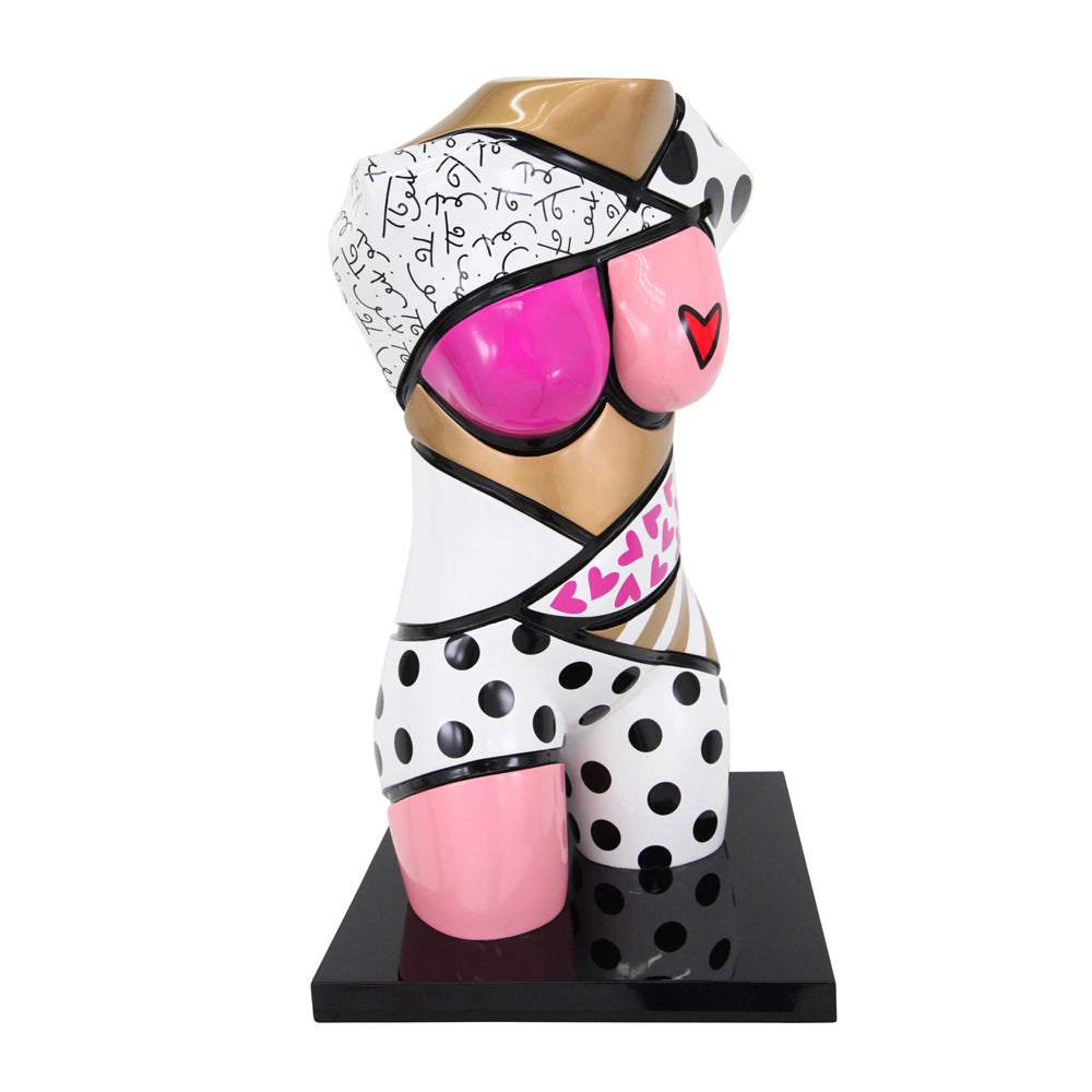 TORSO SCULPTURE - Classic Pink