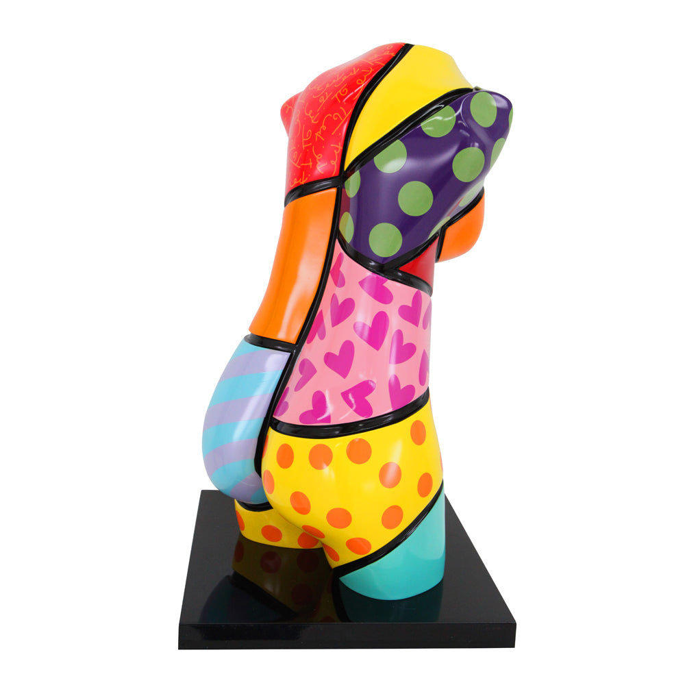 TORSO SCULPTURE - Classic Orange