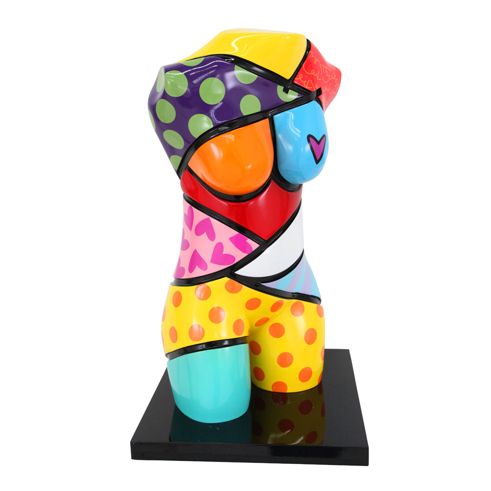 TORSO SCULPTURE - Classic Orange