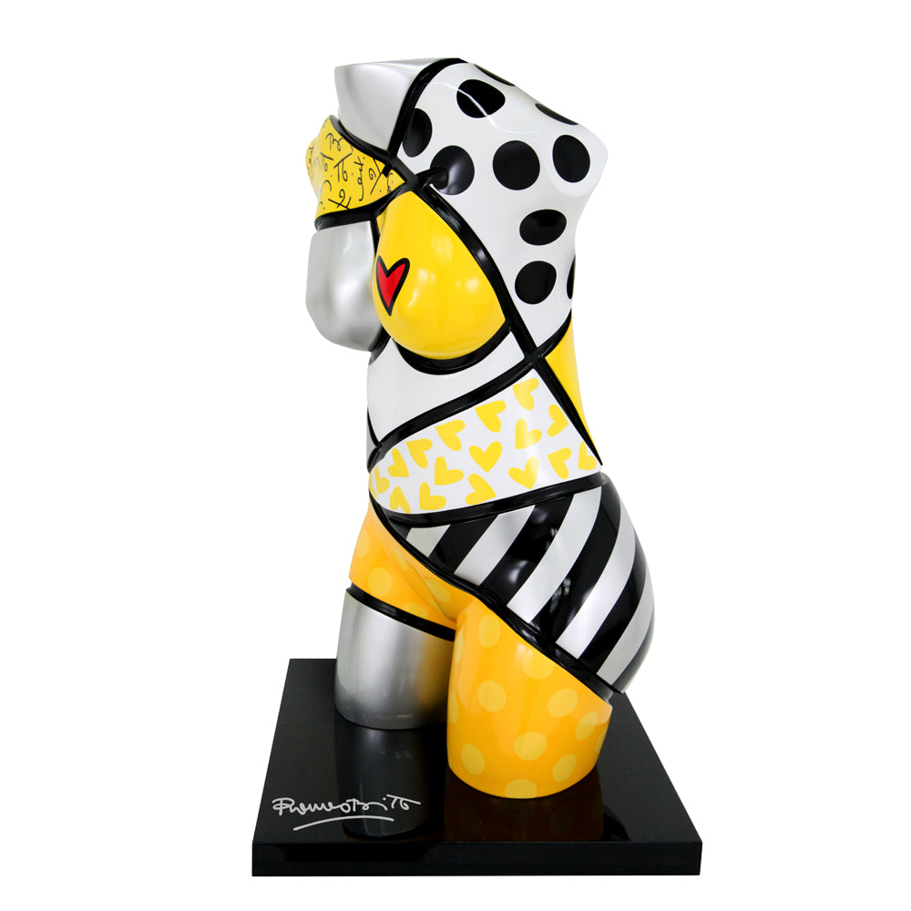 TORSO SCULPTURE - Classic Yellow