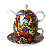 ALL WE NEED IS LOVE - Teapot - Fine Porcelain