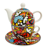 ALL WE NEED IS LOVE - Teapot - Fine Porcelain