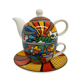 BRITTO GARDEN - TEA FOR ONE - Fine Porcelain