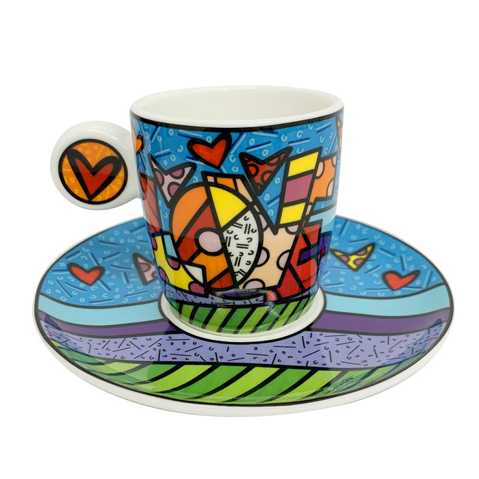 LOVE WORD ESPRESSO CUP - Fine Porcelain
