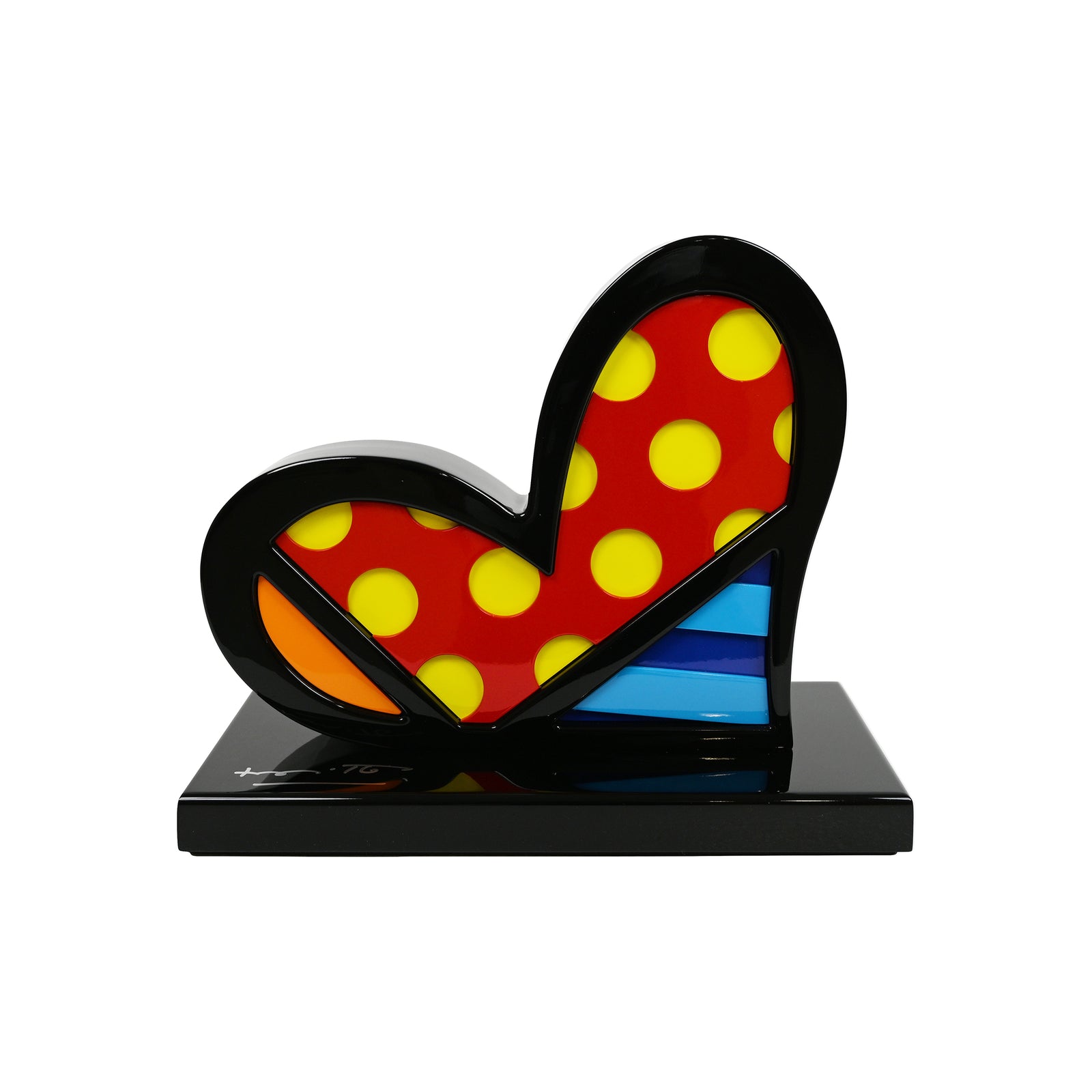 Forever Love (Black Base) - Limited Edition Sculpture