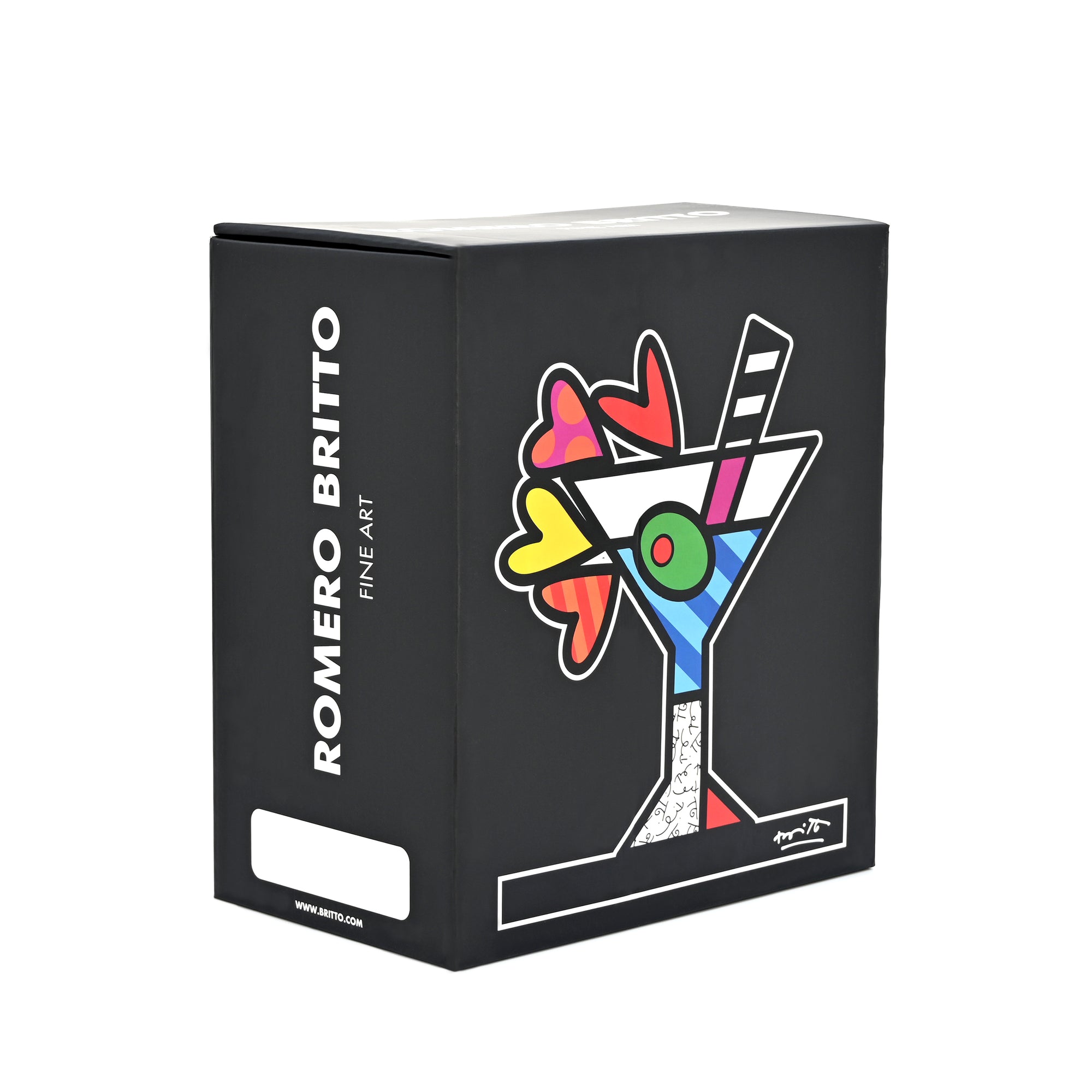 Martini (Black Base) Fine Art Sculpture – Limited Edition Hand