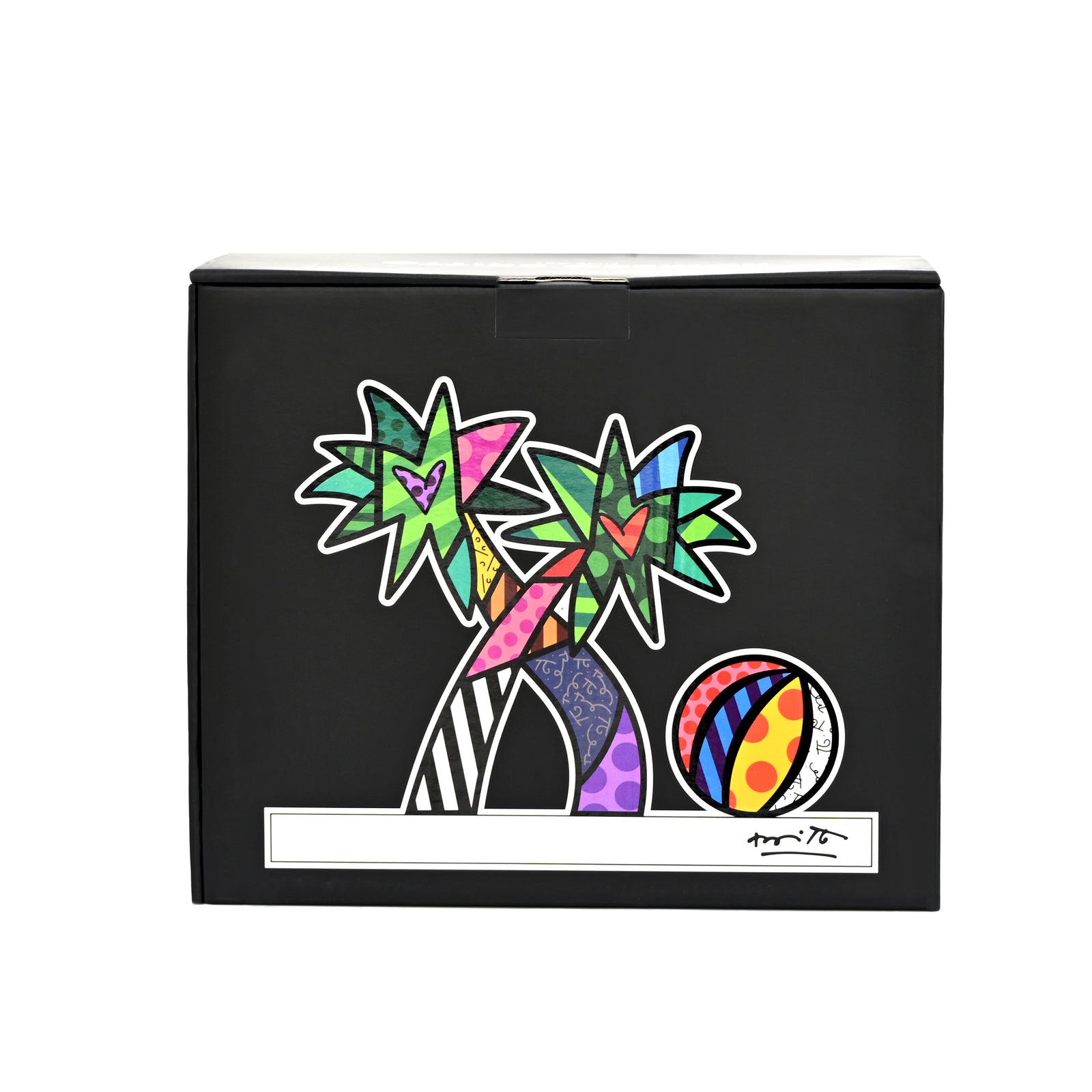 Palm Tree (White Base) - Limited Edition Sculpture