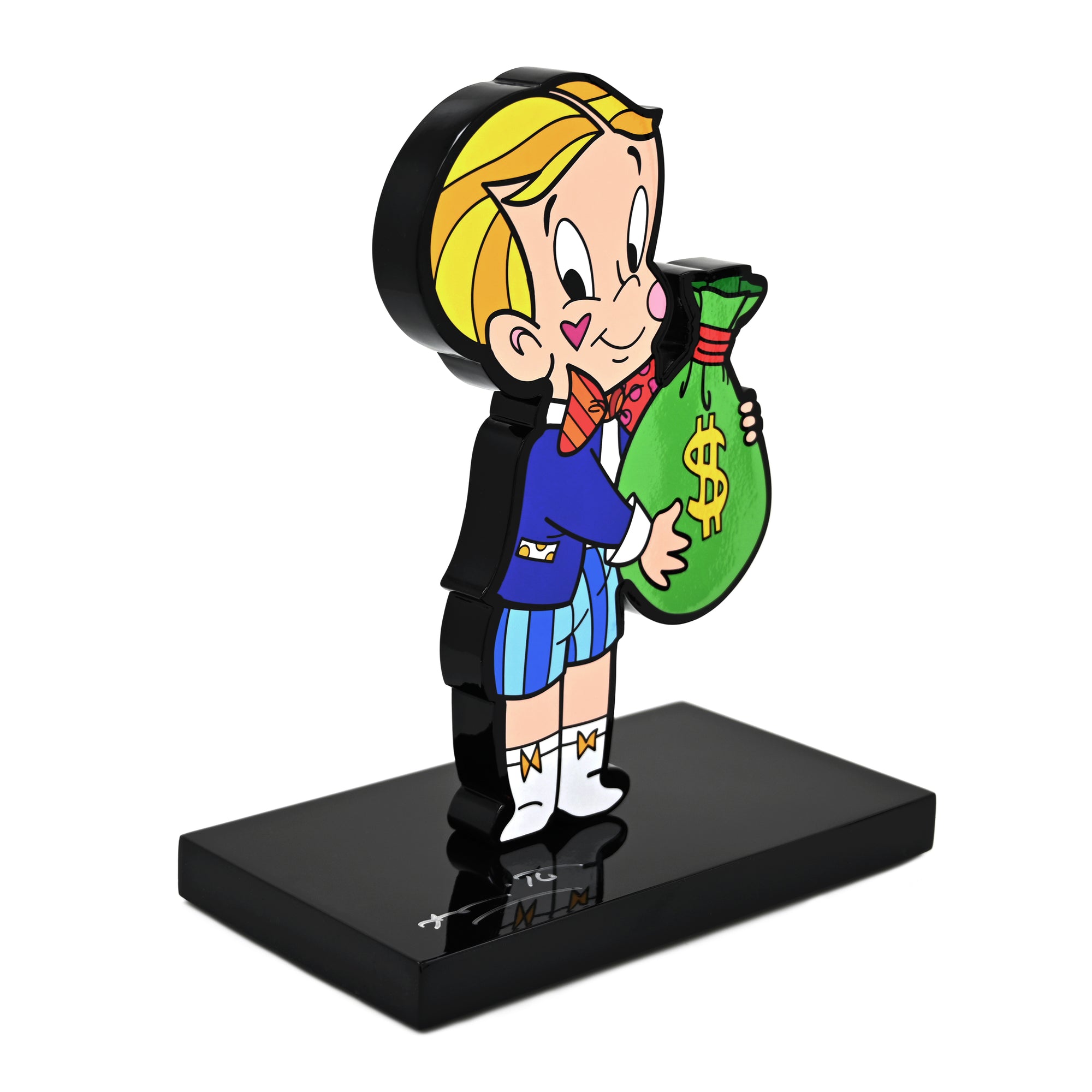 Richie Rich (Black Base) (NBCUniversal) Fine Art Sculpture