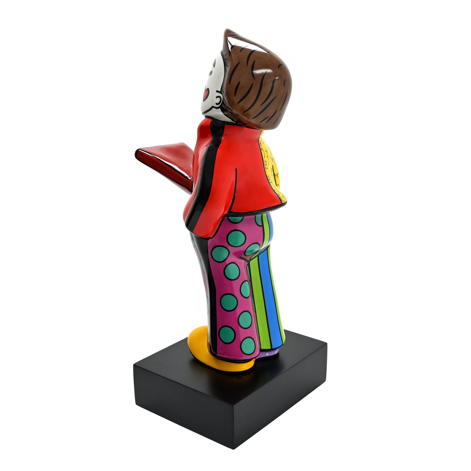 modern pop art singer fine porcelain  vibrant home decor