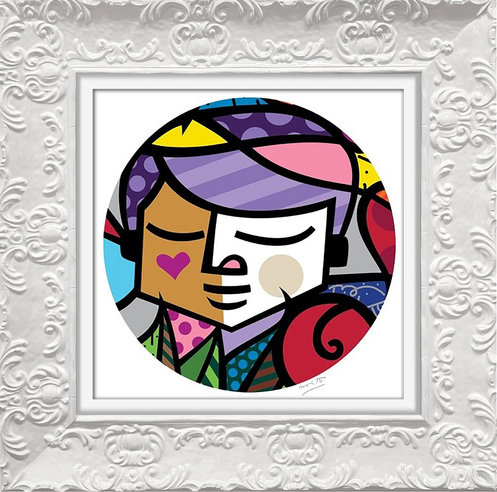 eros serigraph  colorful decorative collectible gift idea