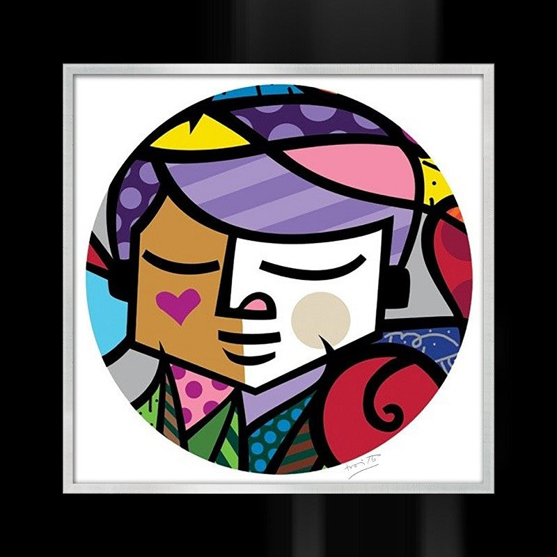 eros serigraph  artistic colorful design collectible