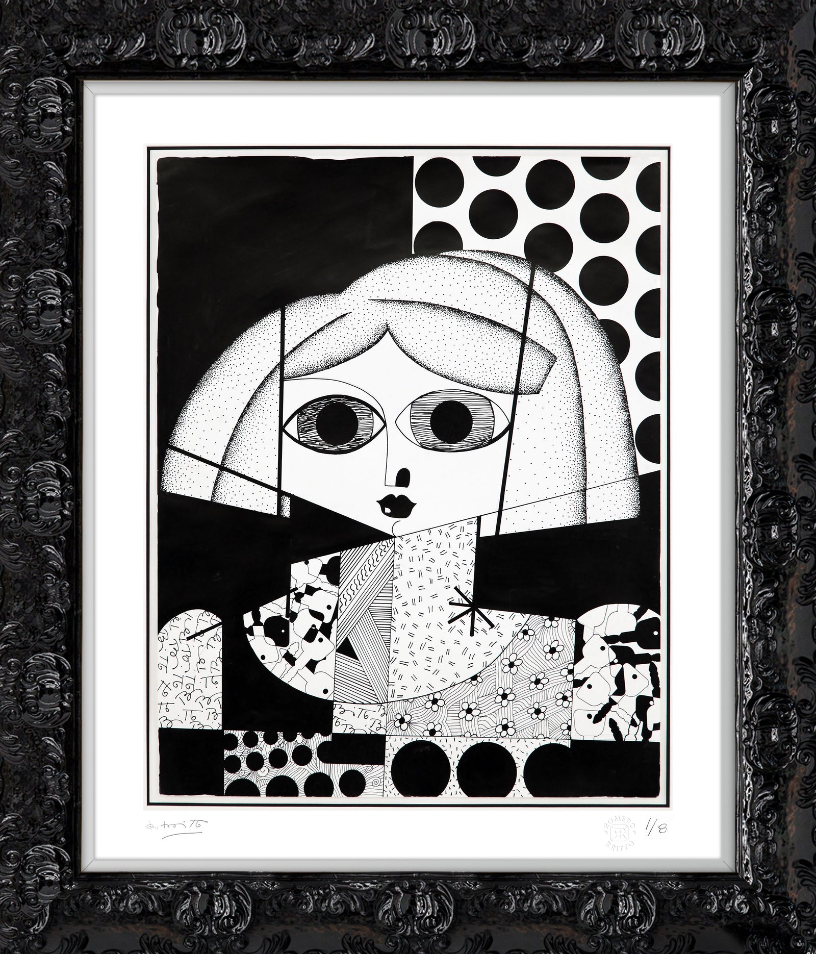 the key holder serigraph artist  artistic colorful design collectible