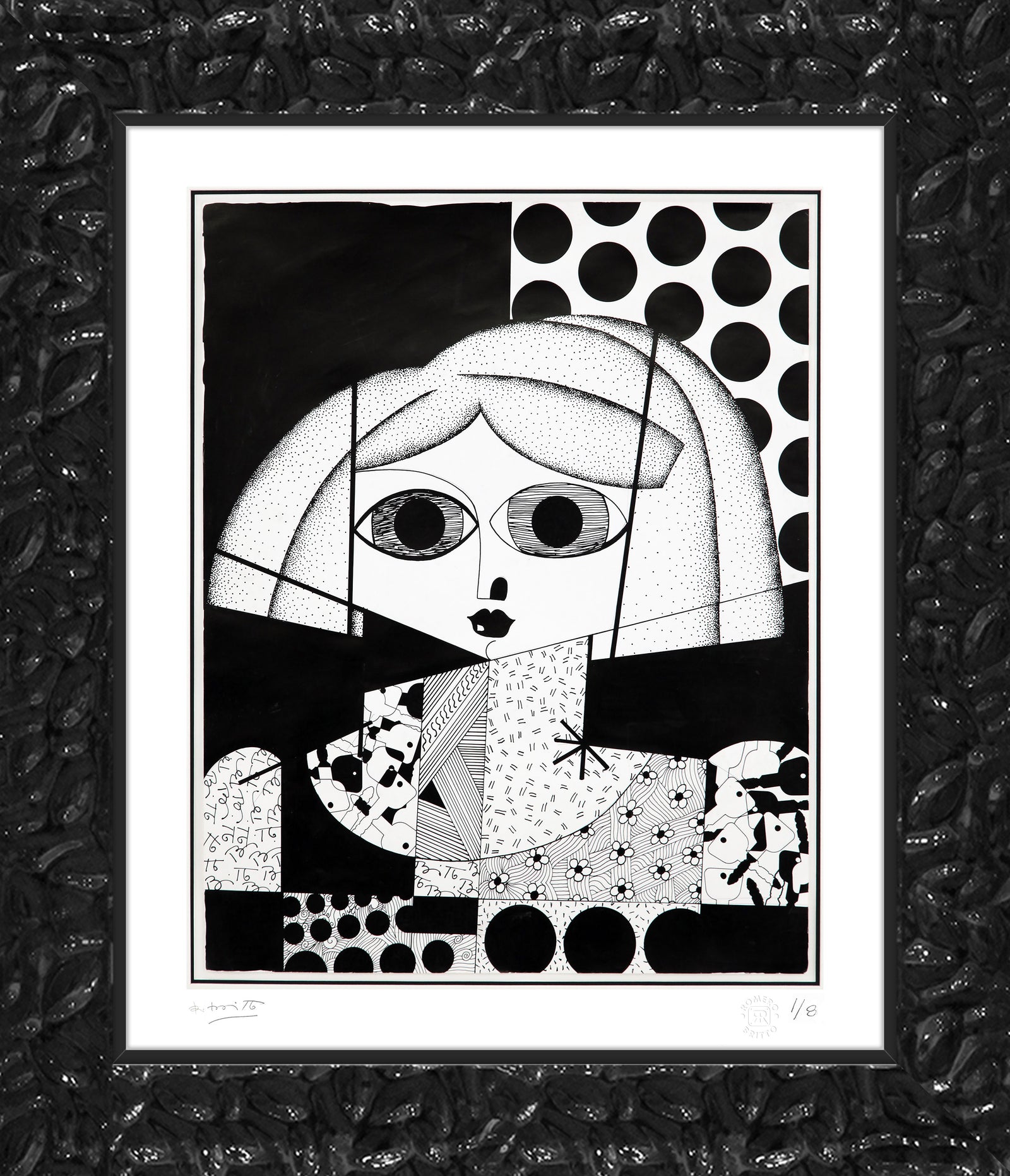 the key holder serigraph artist  artistic colorful design collectible