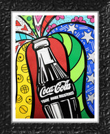 COCA-COLA SHARING - Serigraph