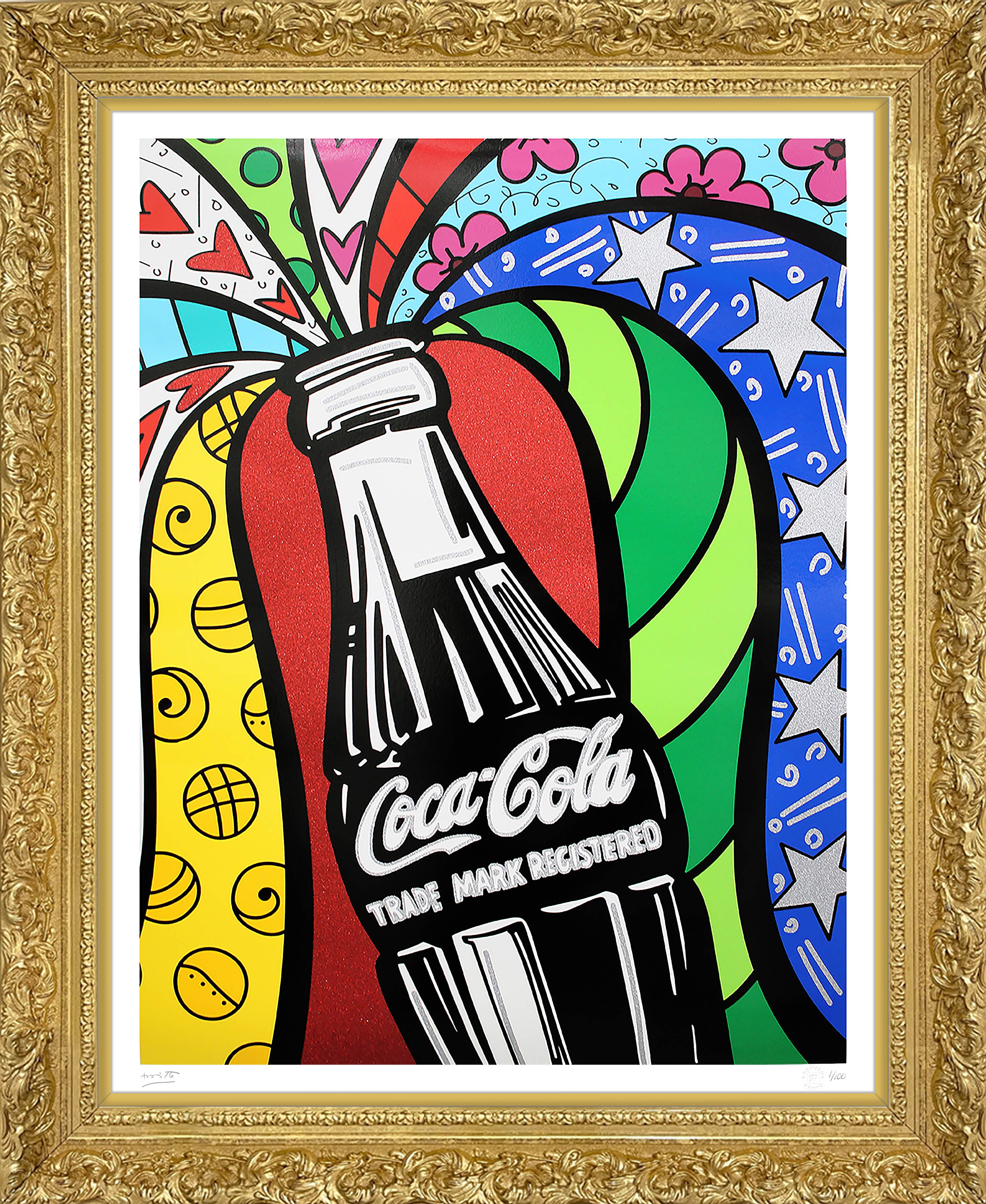 COCA-COLA SHARING - Serigraph - Shop Britto