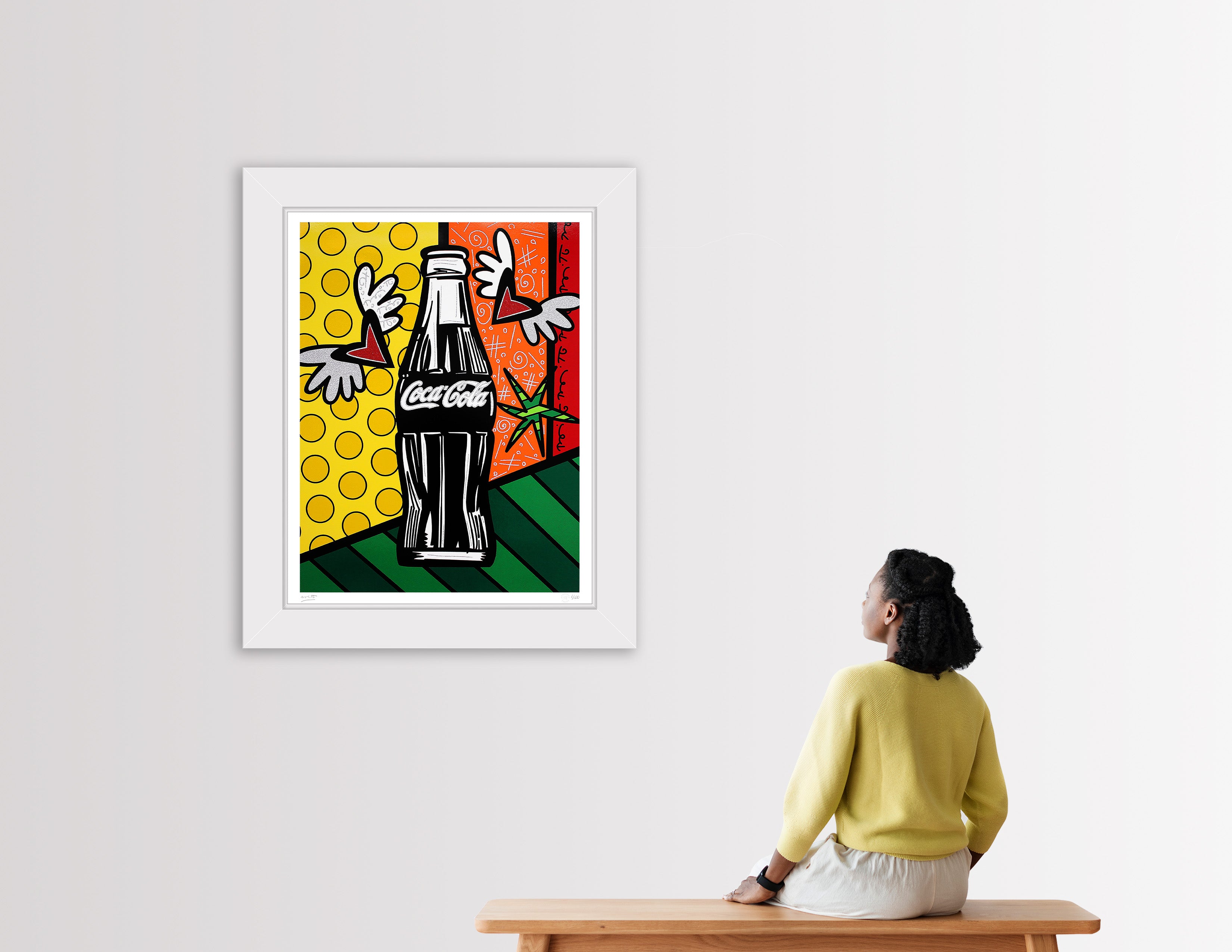 COCA-COLA HAPPINESS - Serigraph - Shop Britto