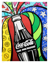 COCA-COLA SHARING - Serigraph