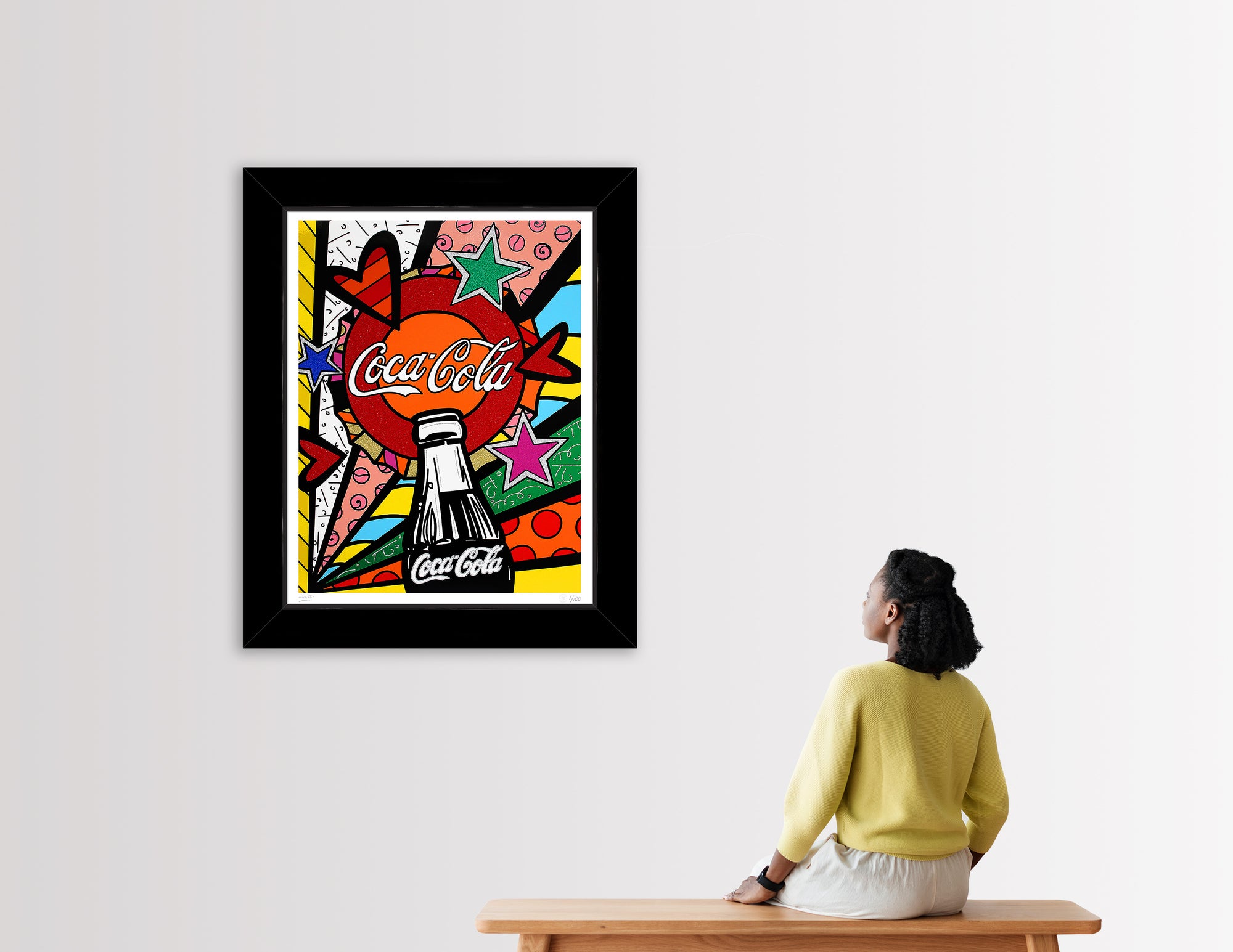 COCA-COLA SUNSHINE - Serigraph - Shop Britto