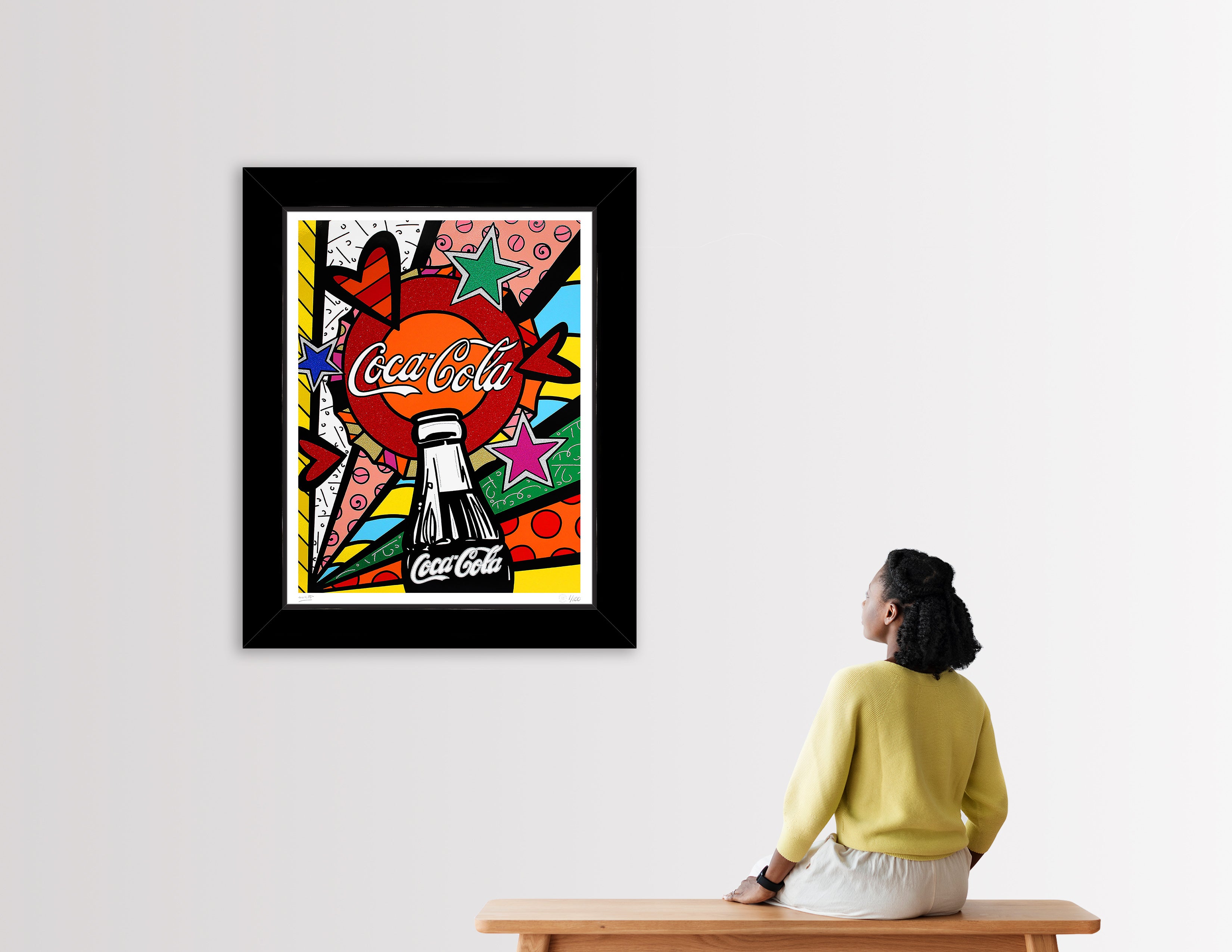 COCA-COLA SUNSHINE - Serigraph - Shop Britto