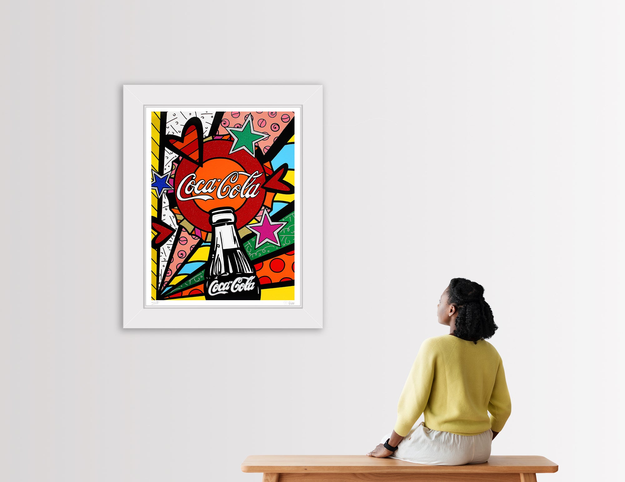 COCA-COLA SUNSHINE - Serigraph - Shop Britto