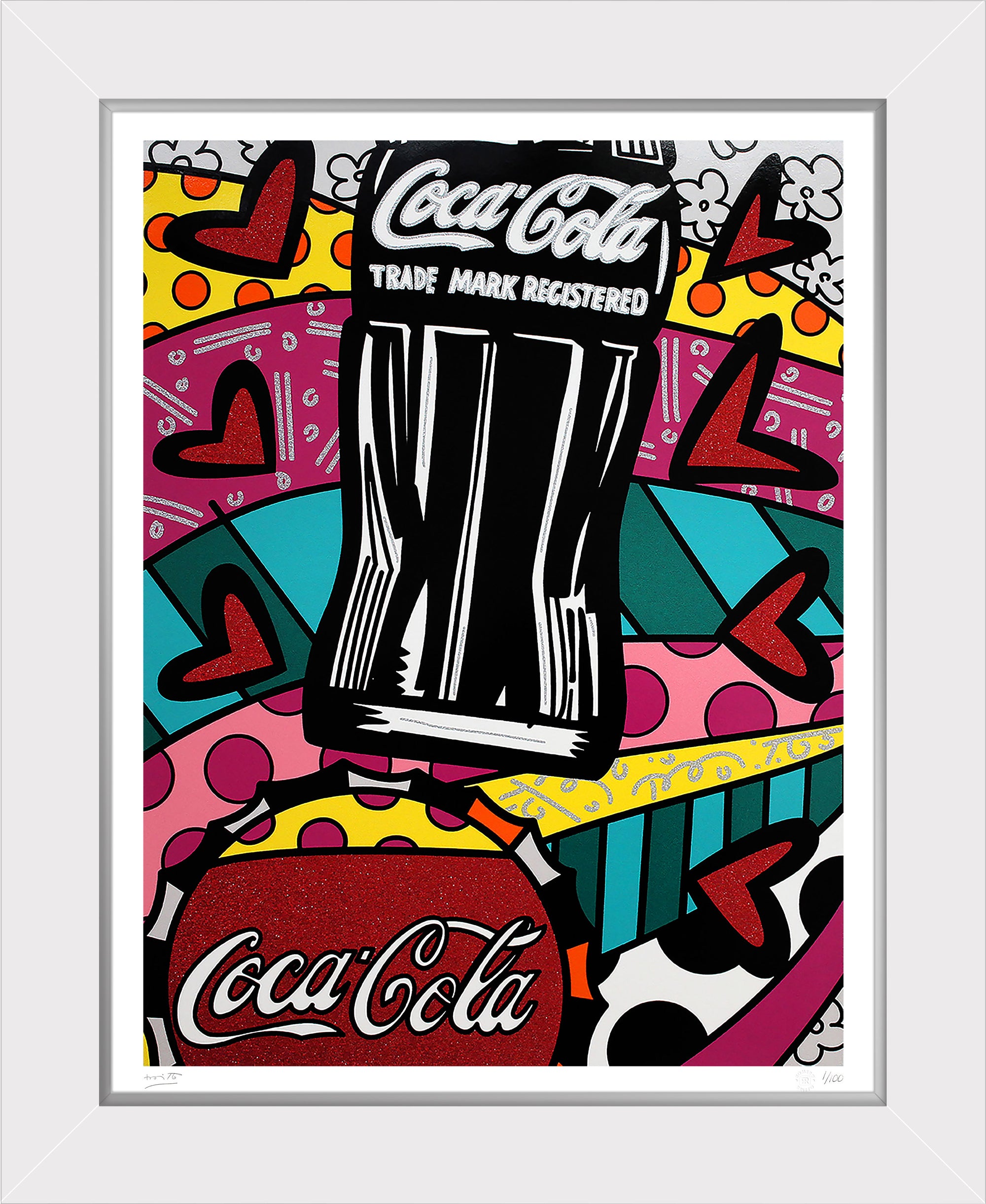 COCA-COLA CELEBRATION - Serigraph - Shop Britto