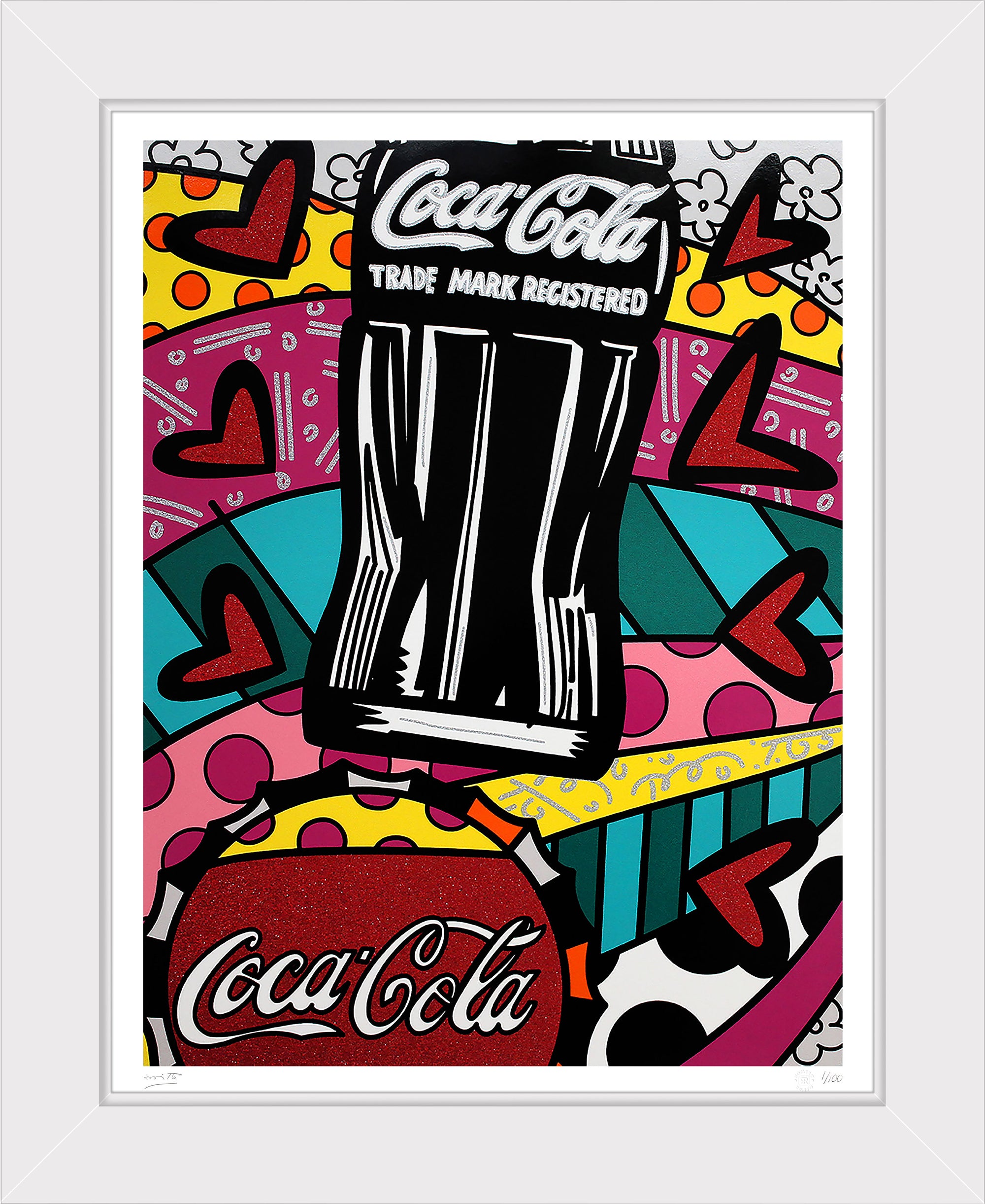 COCA-COLA CELEBRATION - Serigraph - Shop Britto