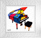 ART THAT IS MUSIC FOR MY EYES - Limited Edition Print