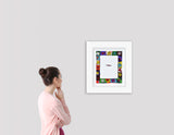 KETUBAH PINK HEART - Serigraph