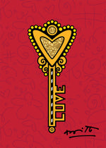 KEY TO MY HEART - Limited Edition Print