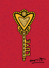 KEY TO MY HEART - Limited Edition Print