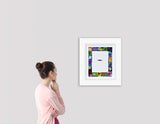 KETUBAH RED HEART - Serigraph