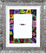 KETUBAH ORANGE HEART - Serigraph