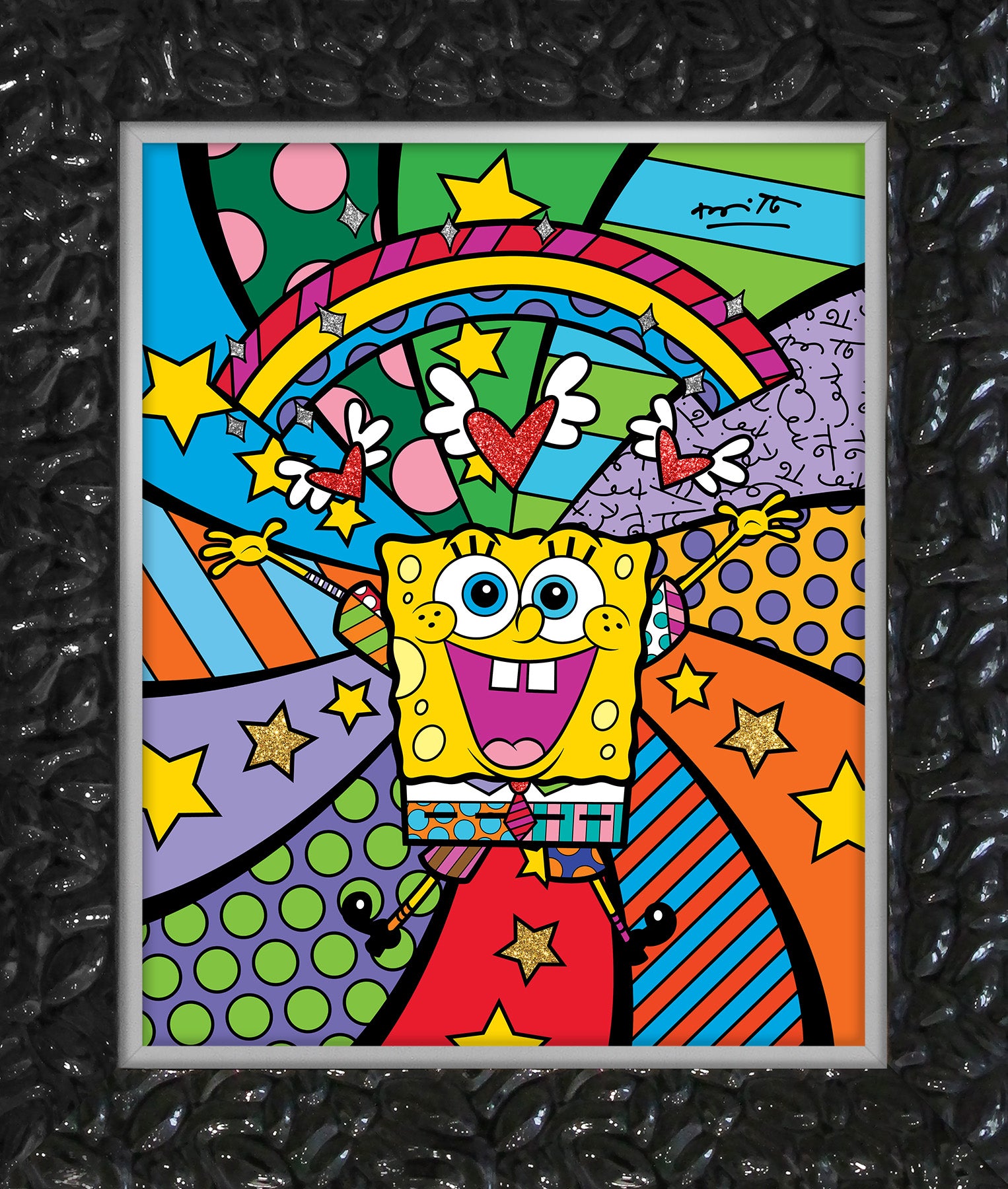 Happy Day - Spongebob By Britto - Limited Edition Print