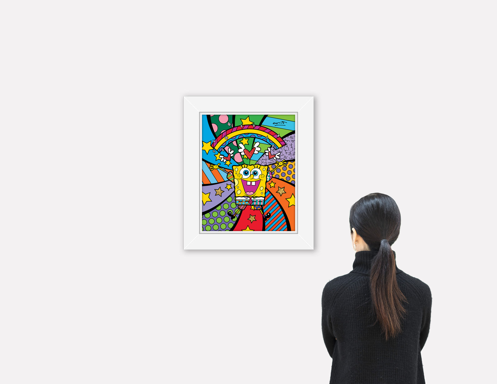Happy Day - Spongebob By Britto - Limited Edition Print