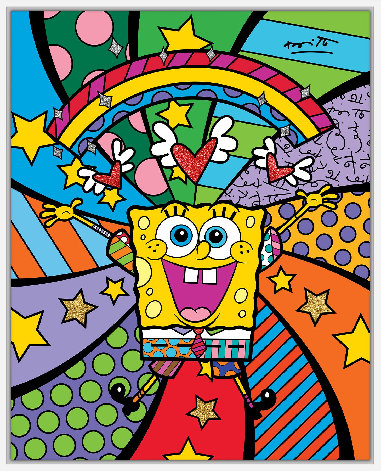 HAPPY DAY (SPONGEBOB) - Limited Edition Print – Shop Britto
