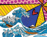 BRITTO WAVE - Limited Edition Print