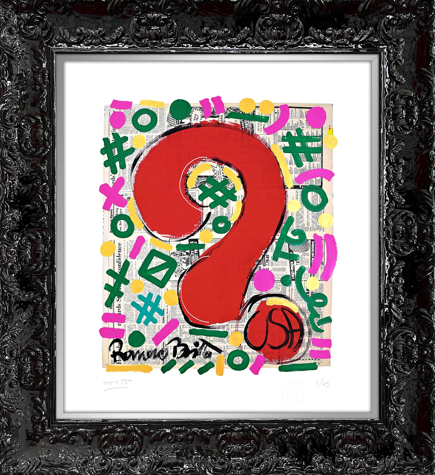 why limited edition print  colorful decorative collectible gift idea