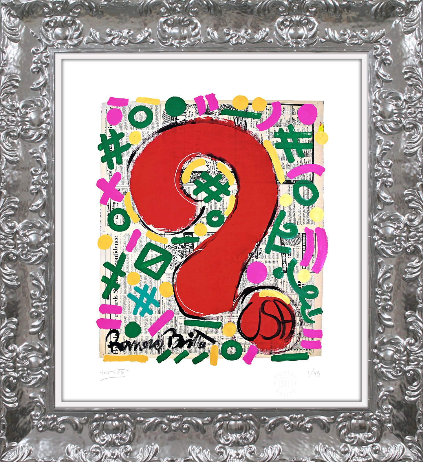 why limited edition print  colorful decorative collectible gift idea