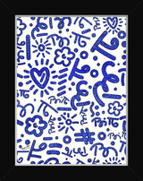 BLUE GRAFFITI - Limited Edition Print