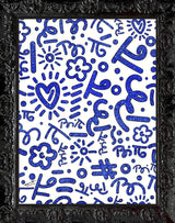 BLUE GRAFFITI - Limited Edition Print