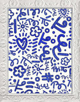 BLUE GRAFFITI - Limited Edition Print