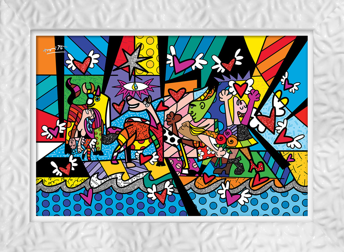 revival limited edition print  artistic colorful design collectible