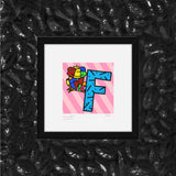 F IS FOR FROG - Limited Edition Print