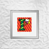 I IS FOR ICE CREAM - Limited Edition Print